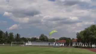 Rc Paraglider FLAIR  Bullix Trike [upl. by Ahsinnor]