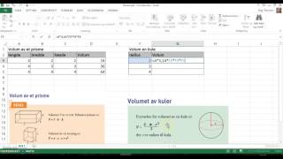 Excel  formler [upl. by Grefer]