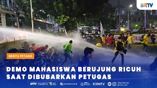 DEMO MAHASISWA BERUJUNG RICUH KRITISI PEMERINTAHAN JOKOWI [upl. by Nance336]