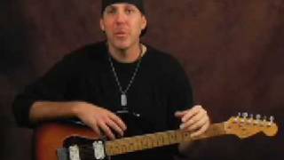 Learn lead guitar soloing Santana style blues scale lesson [upl. by Pantheas]