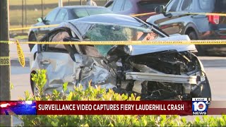 4 injured in Lauderhill crash [upl. by Bronson]