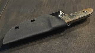 How to Make a Kydex Knife Sheath [upl. by Aiekan]