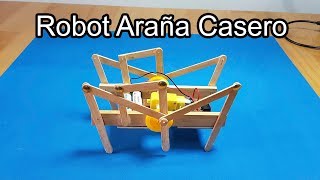 Cómo Hacer Una Araña Robot Casero Un Robot Araña hexapodo  Robotica  Sagaz Perenne [upl. by Awe]