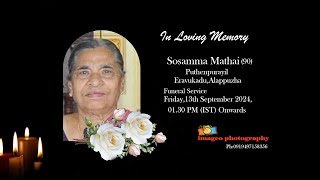 Funeral Service Of Sosamma Mathai 90 PuthenpurayilAlappuzha [upl. by Sirac]