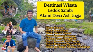 Destinasi Wisata Ledok Sambi Alami Desa Asli Jogja trending [upl. by Carmina]