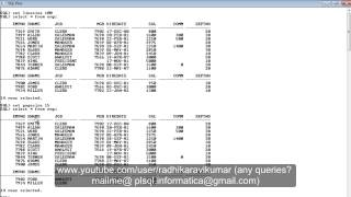 SQLPLUS LineSize amp PageSize [upl. by Micki]