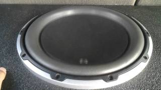 JL audio 12w6 on a Alpine MRPM500 amp [upl. by Rice]