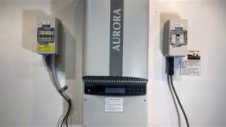 Power One  ABB Aurora Inverter ERROR IntError E020 Message [upl. by Aerdnuahs]