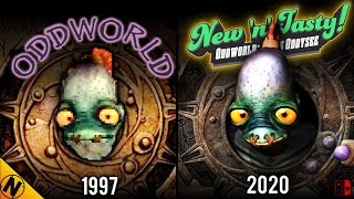 Oddworld New n Tasty vs Original  Direct Comparison [upl. by Corabel614]