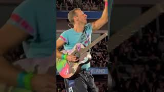 Coldplay singing live coldplay coldplaymusic [upl. by Pacificia879]