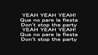 Pitbull  Dont Stop The Party Official Lyrics [upl. by Steere622]