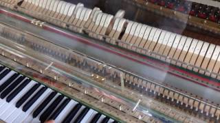 Piano Droit FURSTEIN TP105 Cristal EML PIANOS [upl. by Klemm245]