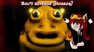 BOUS REVENGE ROBLOX  ALL ENDINGS roblox pou gaming robloxhorror horrorgaming [upl. by Teodorico761]