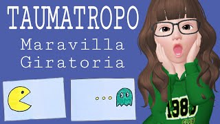 Taumatropo Cómo construir un taumatropo paso a paso Maravilla Giratoria Ciencia Kids and Teens [upl. by Sonahpets]