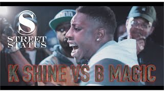 K SHINE VS B MAGIC battlerapbars battlerap bmagic kshine [upl. by Tniassuot]