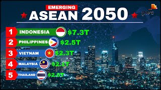 LongTerm Economic Outlook  Philippines Vietnam Malaysia Thailand and Indonesia by 2050 [upl. by Melnick]