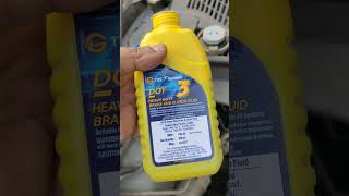 Swift Dzire Brake oil Topup DoT3 amp Engine oil check mechanicalbychoice shorts swiftdzire dzire [upl. by Roskes]