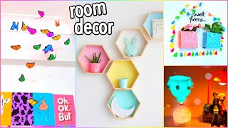 10 DIY  BEAUTIFUL ROOM DECOR HACKS AND CRAFTS  Viral Tik Tok Room Decor Ideas [upl. by Thorstein]