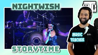 Nightwish  Storytime Reactionalysis Reaction  Music Teacher Analyses Wacken 2013 setlist [upl. by Annhej]