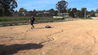 Crazy stus RC Max 71cc Losi at the Bunyip bash [upl. by Hild]