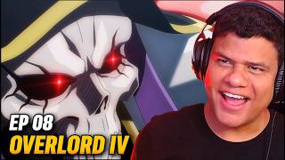 OVERLORD IV  EPISODIO 08 DUBLADO  React Anime Pro [upl. by Ayhtak]