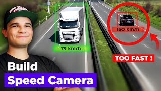 Speed Estimation amp Vehicle Tracking  Computer Vision  Open Source [upl. by Enelam734]