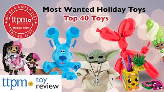 Most Wanted Holiday Toys  Top 40 Toys for 2020 Gift Guide [upl. by Ayotnom]