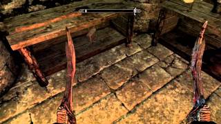 Skyrim  HUGE ingot stash HD [upl. by Pirozzo734]