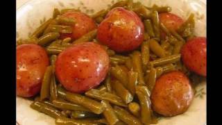 Bettys Homestyle Green Beans and New Potatoes [upl. by Breban839]