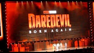 Marvel D23 2024 Panel  Ironheart Agatha All Along Daredevil Born Again [upl. by Ecinad]