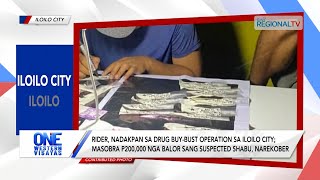 One Western Visayas Rider nadakpan sa drug buybust operation sa Iloilo City [upl. by Aivilys]