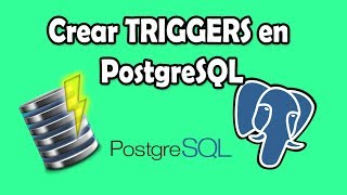 Creación de Triggers en Base de Datos Postgresql  Como crear trigger en postgresql [upl. by Biagi]