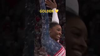 Simone Biles GOLDEN AGAIN 💛 [upl. by Norine]