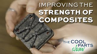 3D Printed Preforms Improve Strength of Composite Brackets  The Cool Parts Show Bonus [upl. by Ellennahc]