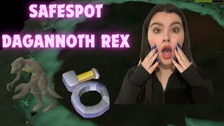 Safespot Dagannoth Rex OSRS 2024  I GOT BERSERKER RING [upl. by Ardeahp]