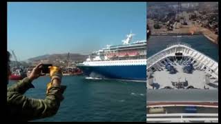 Sovereign of the Seas Pullmantur Sovereign Beaching on July 23rd 2020 from Bridge and exterior [upl. by Chong236]