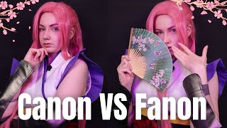 Cherry Canon VS Fanon Sk8 The Infinity Cosplay Skit Cherry Blossom  Hestiacos [upl. by Tnilc943]