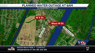 Plaquemines Parish Government repairing water line near Belle Chasse Bridge [upl. by Anahahs173]