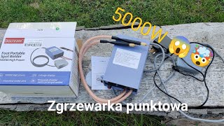 Zgrzewarka punktowa 5000W z AliExpress [upl. by Jump395]