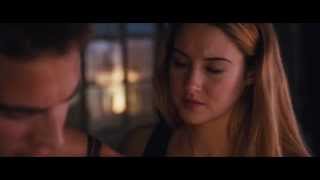 Divergent Teaser Clip  Tris and Fours kiss [upl. by Lechar830]