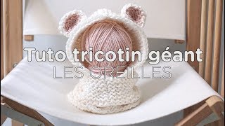 Tuto tricotin  le snood à capuche  2e partie  Loom knit a hood  part 2 [upl. by Lamson]