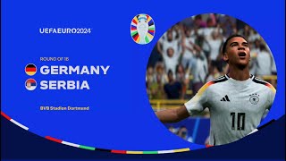 Germany vs Serbia  Musiala’s LastMinute Winner amp Neuer’s Heroics  Euro Cup 2024  Round of 16 [upl. by Eelam368]