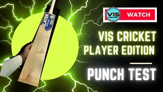 PUNCH TEST VIDEO  VIS CRICKET PLAYER EDITION  ORDER NOW 9547141097  9749727106 [upl. by Tedra]