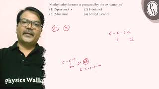 Methyl ethyl ketone is prepared by the oxidation of 1 2propanol [upl. by Aeuhsoj]