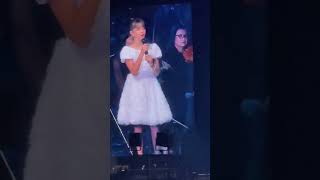 Andrea Bocelli‘s Daughter Virginia Bocelli Sings Silver Bells In Madison Square Garden [upl. by Tavie]