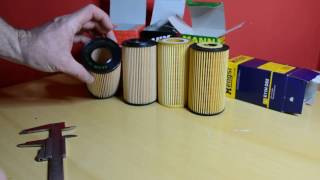 Alco Wix Mann Filter Hengst oil filter [upl. by Won]