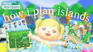 How I Plan My Islands and Actually Finish Them  Animal Crossing New Horizons [upl. by Spracklen]