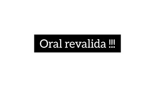 Online Oral Revalida Journey 2022 [upl. by Devitt]