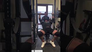 Can you bench press after a PEC tear REPAIR…Yes 397 incline bench pecflexfix moraMD [upl. by O'Brien85]