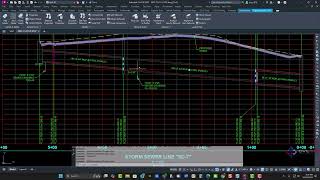 Civil 3D Storm Hydraulic Labels [upl. by Ellennahs]